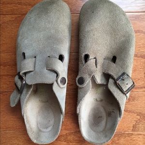 Birkenstock Boston Suede Clog
